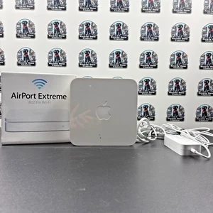 Apple AirPort Extreme A1408 Dual-Band Wi-Fi Router 802.11n w/ Power & Box Tested - Bild 1 von 4