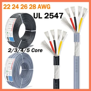 Flexible PVC Cable Wire Shielded Audio Headphone Signal Automotive 2/3/4/5 Core - Picture 1 of 15