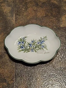 Vintage Scalloped Worcester Herbs Rosemary Dish - Picture 1 of 6