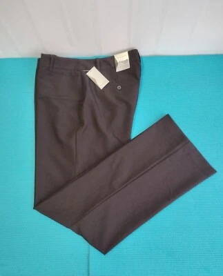 Pantalones de vestir SLIM FABULOUS b ATTENTION para mujer elásticos corte bota tiro alto negros 14 Foto 1 de 4