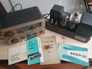 1 Stück Quad II Mono Endstufe Röhrenverstärker mit AM Tuner und Vorverstärker - Bild 1 von 22