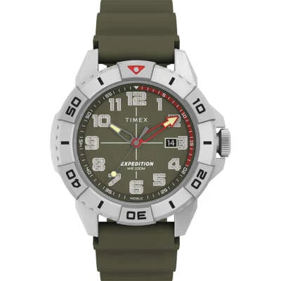 Orologio Uomo TIMEX EXPEDITION NORTH TW2V40700 Silicone Verde - Immagine 1 di 4
