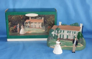 Hallmark 1996 Via col vento set 3 pezzi decorazioni natalizie NUOVO Scarlett Rhett - Foto 1 di 14