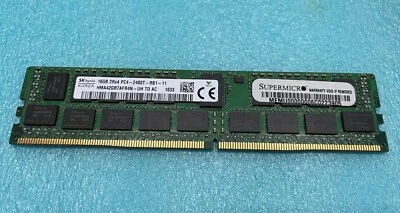 HMA42GR7AFR4N-UH HYNIX 16GB (1X16GB) 2RX4 PC4-2400T DDR4 MEMORY - Image 1 of 4