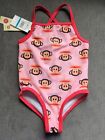 Small Paul Frank Julius Pink Infant Baby Girl Bathing Suit Swimsuit 24 Month