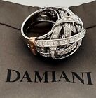 AUTHENTIC DAMIANI CHIGNON  RING 18K 2.30 CARAT DIAMONDS, APPR. RET USD $11,000+T