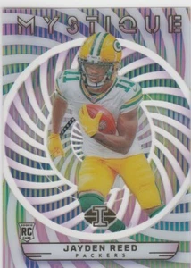 JAYDEN REED 2023 ILLUSIONS MYSTIQUE ROOKIE CARD 18 GREEN BAY PACKERS - Picture 1 of 2