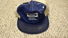 VINTAGE Ford Tractor Equipment K Brand 90s SnapBack Patch Trucker Hat USA BROKE