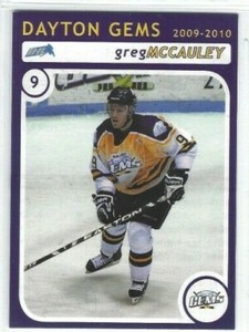 2009-10 Dayton Gems (IHL) Greg McCauley