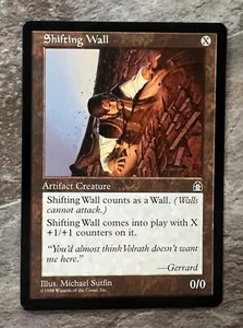 Shifting Wall Stronghold Magic the Gathering Near Mint - Picture 1 of 1
