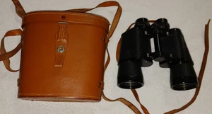 Binocolo vintage Jewel Field 7.1 7x50 solo parti con custodia in pelle - raro da trovare! - Foto 1 di 14