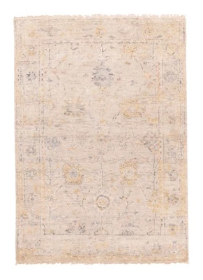 4'0" x 5'8" Hand Knotted Area Rug Traditional Oriental Wool Carpet - Image 1 of 4