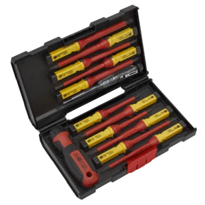 Sealey Screwdriver Set Interchangeable 13pc - VDE Approved - AK6128 - Picture 1 of 5