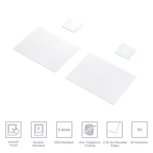 Película protectora de pantalla de vidrio templado 2x2 PCS para cámara Canon EOS R - Imagen 1 de 5