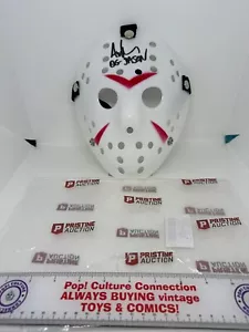 Original Authentic Ari Lehman Autographed Jason Vorhees Mask Pristine Inv-1982 - Picture 1 of 5