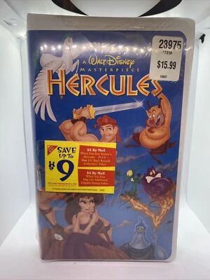 Disney's Masterpiece Collection - Hercules Factory Sealed VHS Tape ~ Very Nice - Image 1 of 4