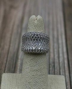 *China 925 CZ Ring Size 6 11.1g - Picture 1 of 4