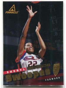 1998 Pinnacle WNBA Court Collection 40 Sheryl Swoopes