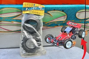 ProLine Racing RC 1:10 RC10 & Tamiya 423-R 3.25in Rear Tires PAIR BRAND NEW - Picture 1 of 8