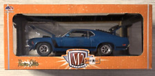 M2 Detroit Muscle 1970 Ford Mustang Boss 302 Blue (R48 15-08) 1:24 Die-Cast
