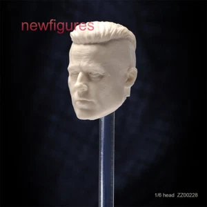 Unpainted 1:6 Brad Pitt Fight Club Head Sculpt Model For 12" Male Figure Body - Picture 1 of 6