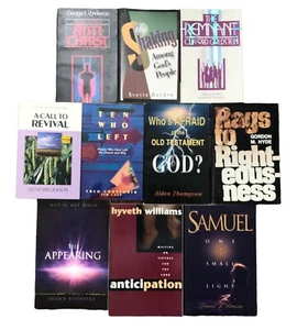 10 Assorted SDA Adventist Books PB Inspirational Reading Instant Library Lot B - Imagen 1 de 12