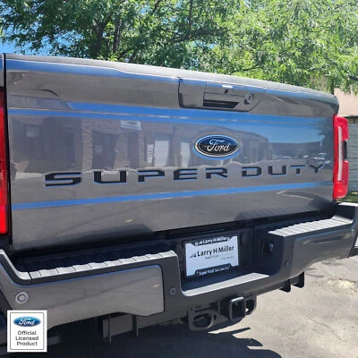 2023-2025 Ford Super Duty Tailgate Inserts Letters Vinyl Decals Stickers F-250 - Image 1 of 4