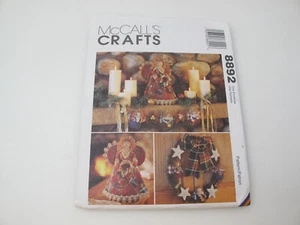 Vintage McCall's Crafts #8892 Non Tagliato Decorazione Casa Natale Modello da Cucire (U) - Foto 1 di 5