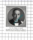 The Right Rev H M Burge Bishop Of Oxford Southwark  - 1919 SMALL Cutting