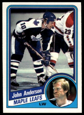 1984-85 Topps #136 John Anderson - Image 1 of 2