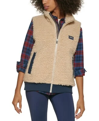 Bass Outdoor 289884 Women Route Hiking Faux-Sherpa Vest Size Medium - Image 1 of 3