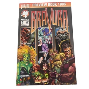 Malibu Comics Bravura Preview Book 1995 Comic Book #1 - Imagen 1 de 2