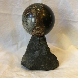 Polished Marble Sphere 19th Century Grand Tour - Picture 1 of 6