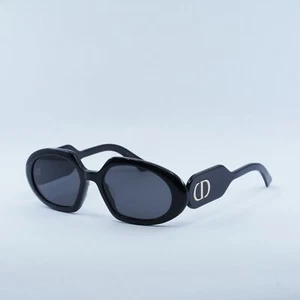DIOR DIORBOBBYR2U 10A0 Black/Grey 54-18-140 Sunglasses New Authentic - Picture 1 of 6