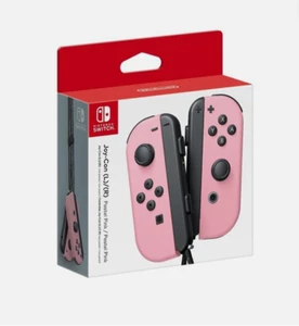 Nintendo Switch Official Ginuine Joy-Con (L)/(R) Pastel Pink Controller JP NEW - Picture 1 of 2