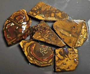 SALE Boulder Opal Rough & Rub Parcel Yowah Picture Stones Lapidary 472 Carat - Foto 1 di 17