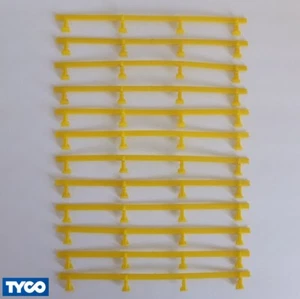 lot of 12 TYCO crash barrier fence guard rails from S6656Q 440-X2 slot car set - Picture 1 of 3