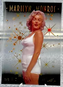 2024 Leaf Marilyn Monroe Icons Acetate Gold Holo 1/1 #P-22 - Bild 1 von 2