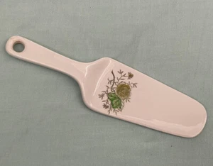 Genuine Ironstone Coventry Garden Cake Pie Server Retro Vintage Kitchen Ware - Picture 1 of 7