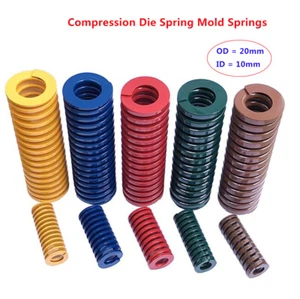 Compression Die Spring, OD 20mm & ID 10mm Light/Medium/Heavy Mold Mould Springs - Picture 1 of 11