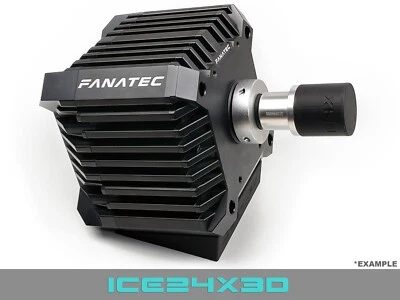 ICE24X3D Base inclinabile per Fanatec CSL DD & DD Pro - angolo di sterzata inclinato per Sim Rig