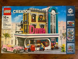 LEGO 10260 Creator Expert Downtown Diner (SEALED, RETIRED) RARE!