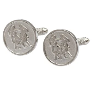 Gemini Zodiac Sign Cufflinks in Gift Box Mens Accessories Star Sign - Picture 1 of 9
