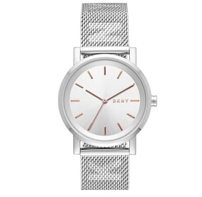 DKNY Damen Analog Quarz Uhr mit Edelstahl Armband NY2620  - NEU - - Bild 1 von 4