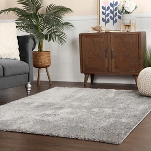 California Luxury Solid Shag Carpet Pet Friendly Soft Large Area Rugs or Runner - Picture 1 of 28