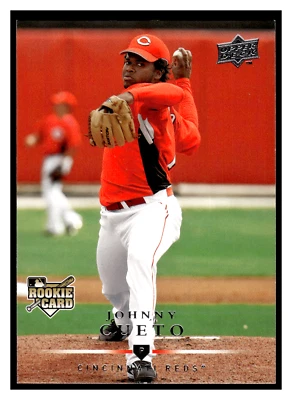 2008 Upper Deck Series 2 Johnny Cueto RC #707 Cincinnati Reds - Imagem 1 de 2