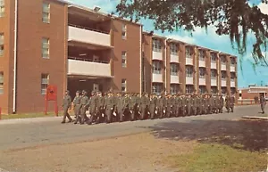 # K146 PARRIS ISLAND, S. C. POSTCARD, MARINE CORP. - Picture 1 of 2