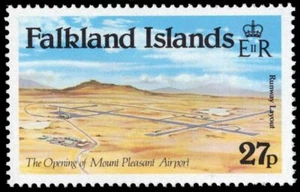 FALKLAND ISLANDS 427 (SG503) - Opening of the Mount Pleasant Airport (pa78366) - Picture 1 of 1