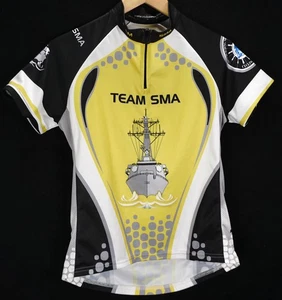 MENS SHORT SLEEVE CYCLING JERSEY TEAM SMA SHIPBUILDING MEMBERS ASSOCIATION M - Picture 1 of 6