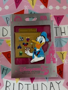 Prendedor Mini Jumbo LR 2025 Pato Donald Oculto Mickey Parques Disney - Imagen 1 de 2